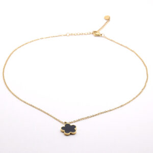 Collier Fleur Réversible